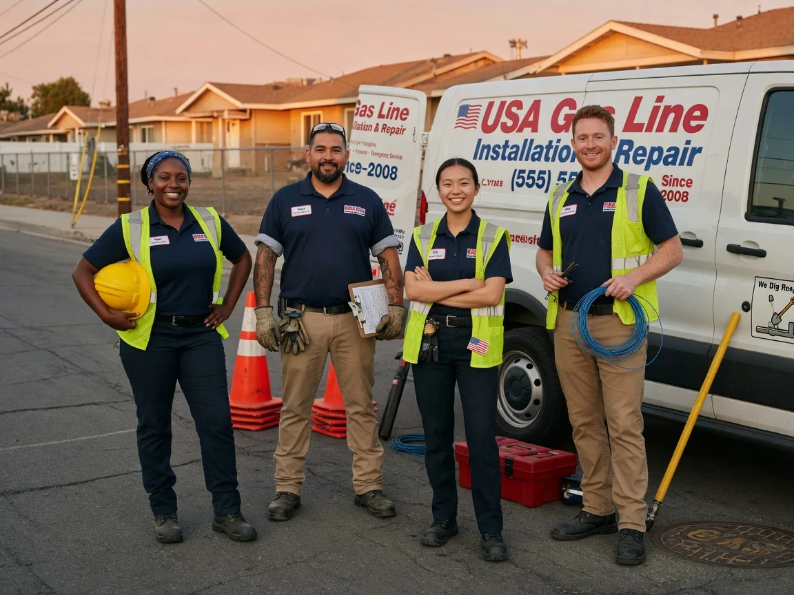 Gas Line Installation company in Sumrall, MS